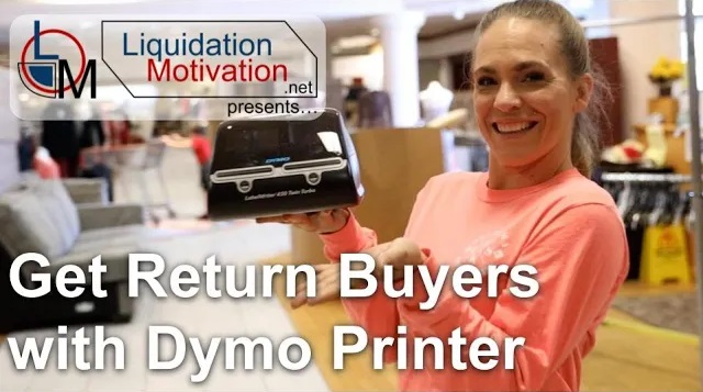 Get Return Buyers using your Dymo Printer
